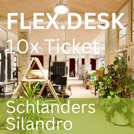 [Coworking] +Flex Desk 10x - Silandro