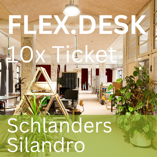 [Coworking] +Flex Desk 10x - Naturno